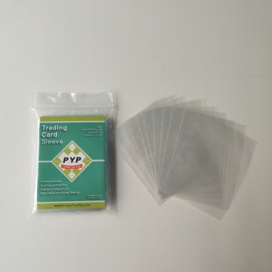 Maniche da 2 Mil Crystal Clear Poly Soft Trading Card