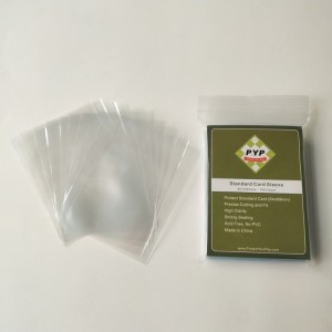 Maniche per giochi da tavolo 63.5x88mm con manicotto standard Crystal Clear Pro-fit