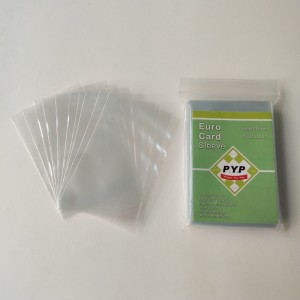 Maniche per carte da gioco con bordo formato 59x92mm